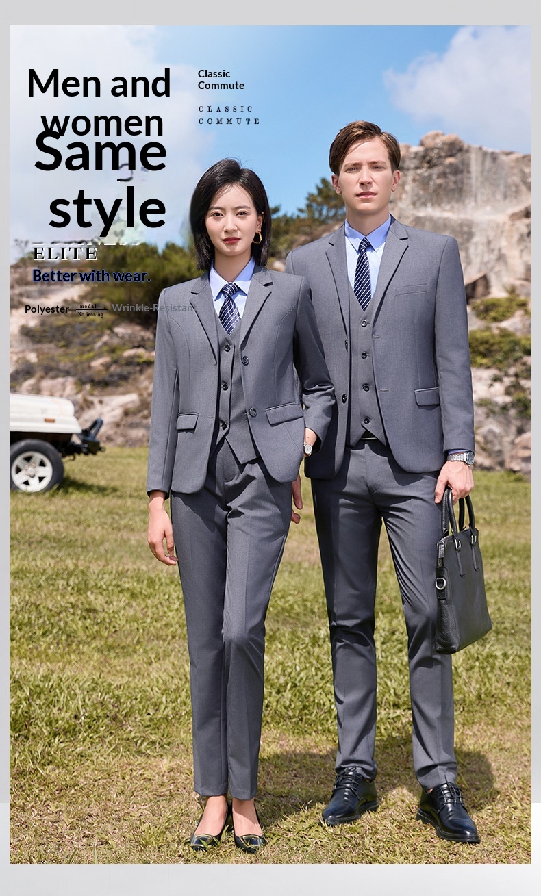 Veste de directeur de banque unisexe pour garçon, collection automne-hiver 2025, ensemble de costume haut de gamme._voghion.com