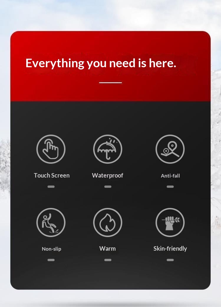 Guanti da moto Boy Boy per uomo, autunno e inverno, caldi, antiscivolo, da equitazione, touchscreen, abbigliamento da motociclista, per tutte le stagioni,_voghion.com