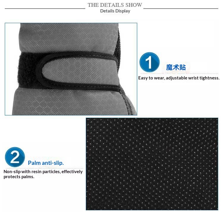 boy Boy Boy Electric Motorcycle Cotton Gloves Men Thickened Windproof Winter Anti-Slip Warm Waterproof Outdoor Riding Fleece-Lined_voghion.com