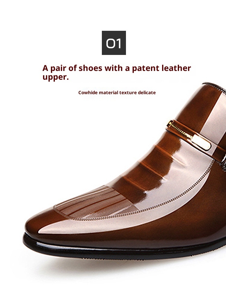 Scarpe da uomo in pelle stile Derby retrò britannico Voyage With Dragonfly Flying Patent, all'ingrosso 0763_voghion.com