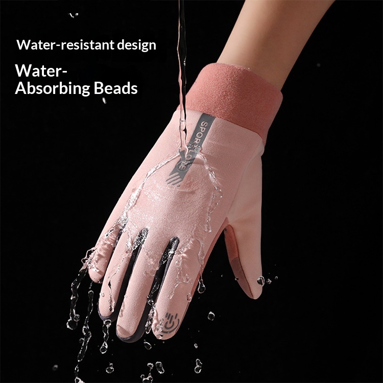 boy Boy Boy Winter Gloves For Women, Warm, Touchscreen Compatible, Electric Bike Riding, Windproof, Waterproof, Unisex,_voghion.com