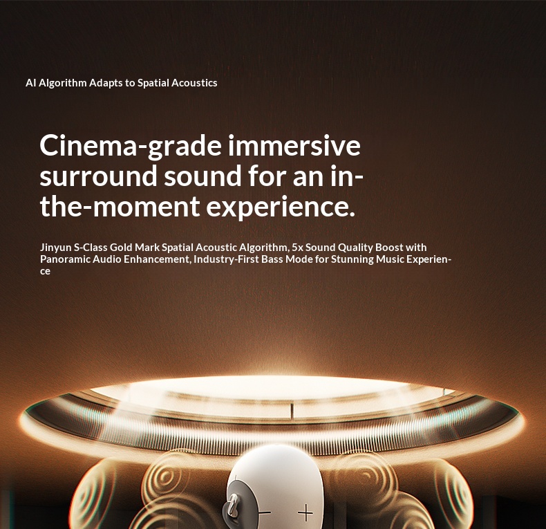 Écouteurs intra-auriculaires NeoGear NeoGear NeoGear New S06 Bluetooth avec contour d'oreille, sans fil, IA, traduction intelligente, conception ouverte, semi-intra-auriculaire, conduction osseuse_voghion.com