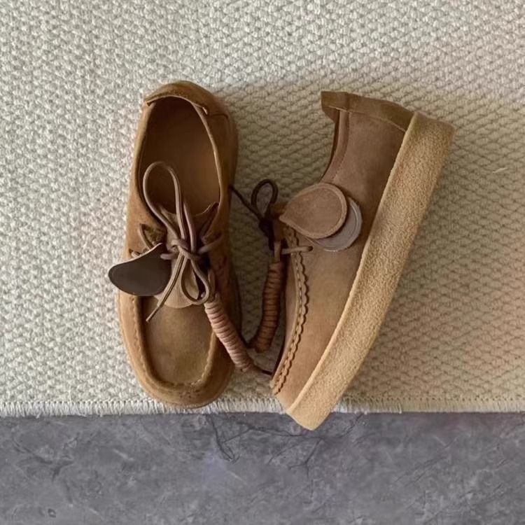 Voyage Voyage Platform Biscuit Derby pour femmes 2025 Printemps Été Nouveau style rétro décontracté sport mocassins style britannique_voghion.com