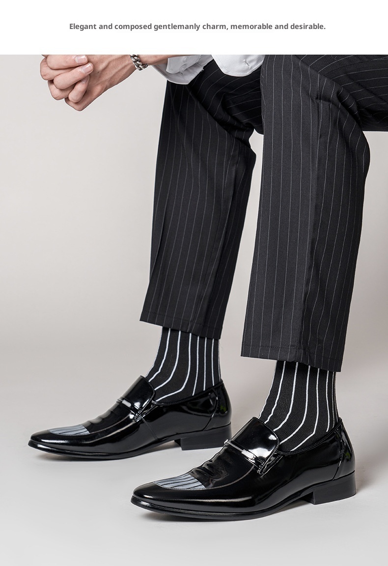 Scarpe da uomo in pelle stile Derby retrò britannico Voyage With Dragonfly Flying Patent, all'ingrosso 0763_voghion.com