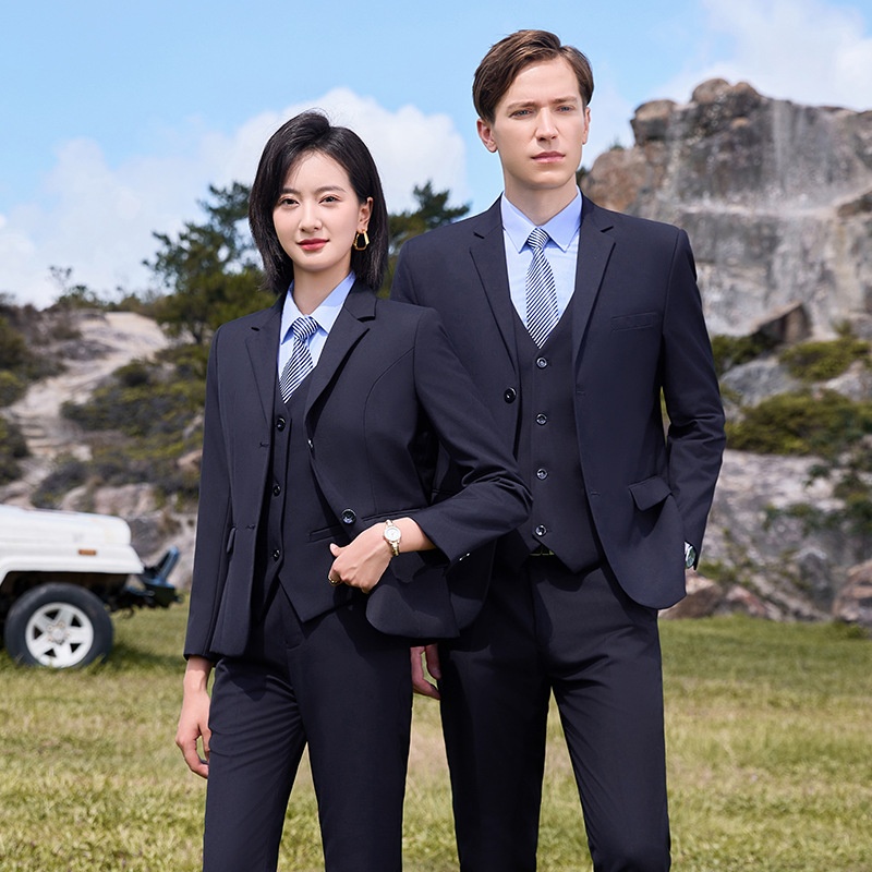 Veste de directeur de banque unisexe pour garçon, collection automne-hiver 2025, ensemble de costume haut de gamme._voghion.com