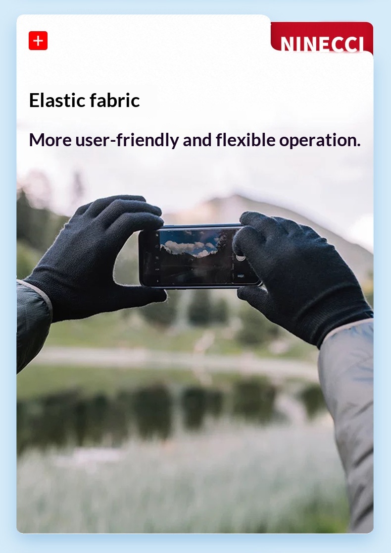 ragazzo Ragazzo Ragazzo Autunno e Inverno Uomo Sottile Velluto Caldo Sport All'Aperto Ciclismo Touch Screen Freddo Antivento Impermeabile Dita Intere_voghion.com