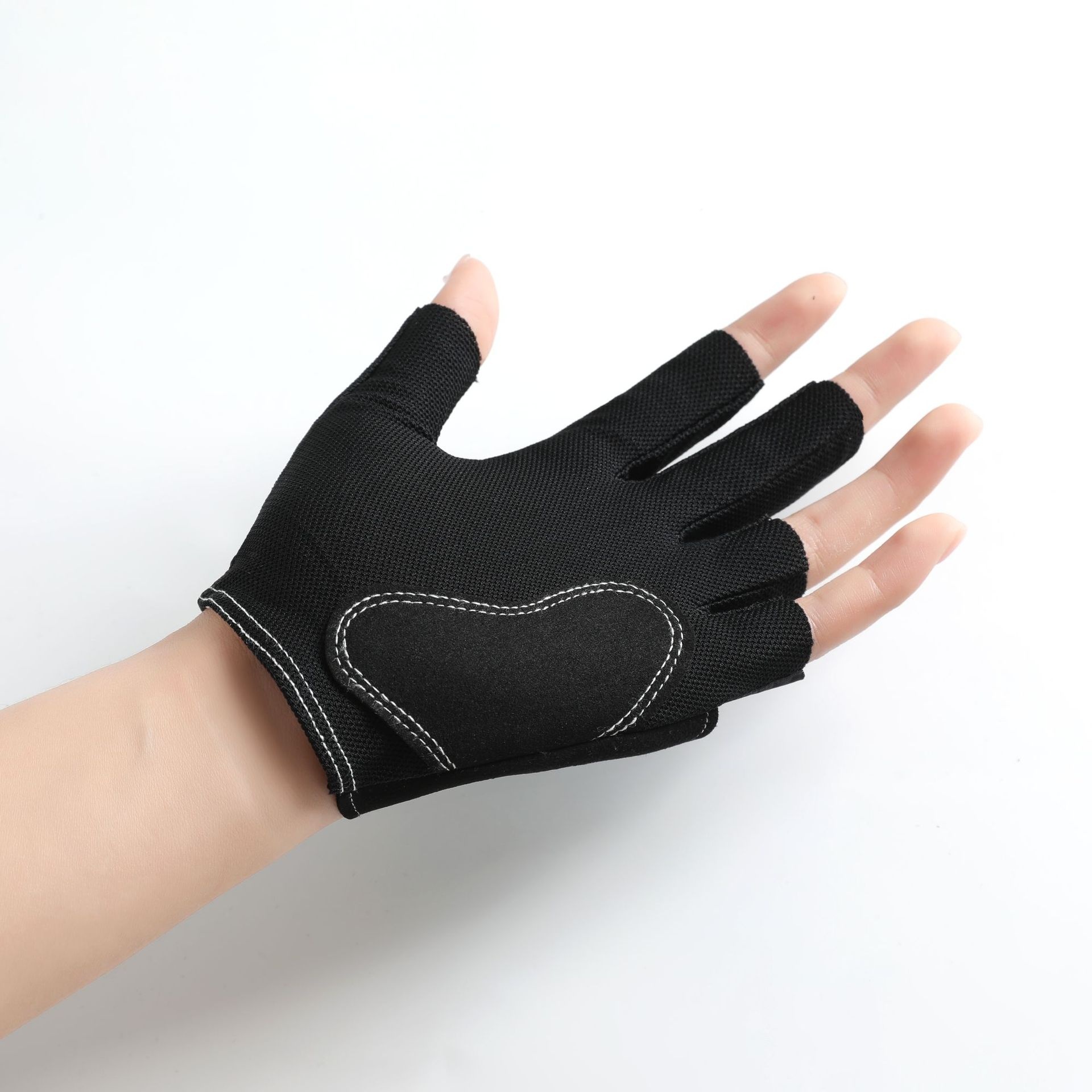 boy Boy Boy Professional Billiard Gloves For Adults, Breathable, Wear-resistant, Comfortable, Non-slip, Half-finger, Lightweight,_voghion.com