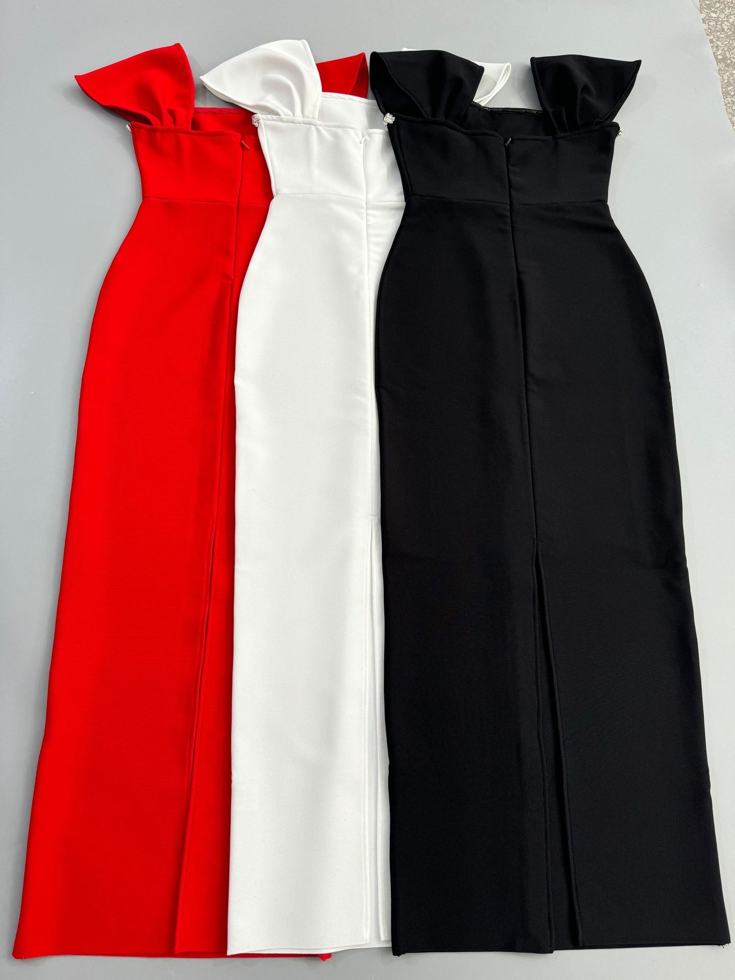 ChicShe ChicShe New Fashion Bandage Women's High-end Rhinestone Elegant Bodycon Dress European And American Cross-border_voghion.com