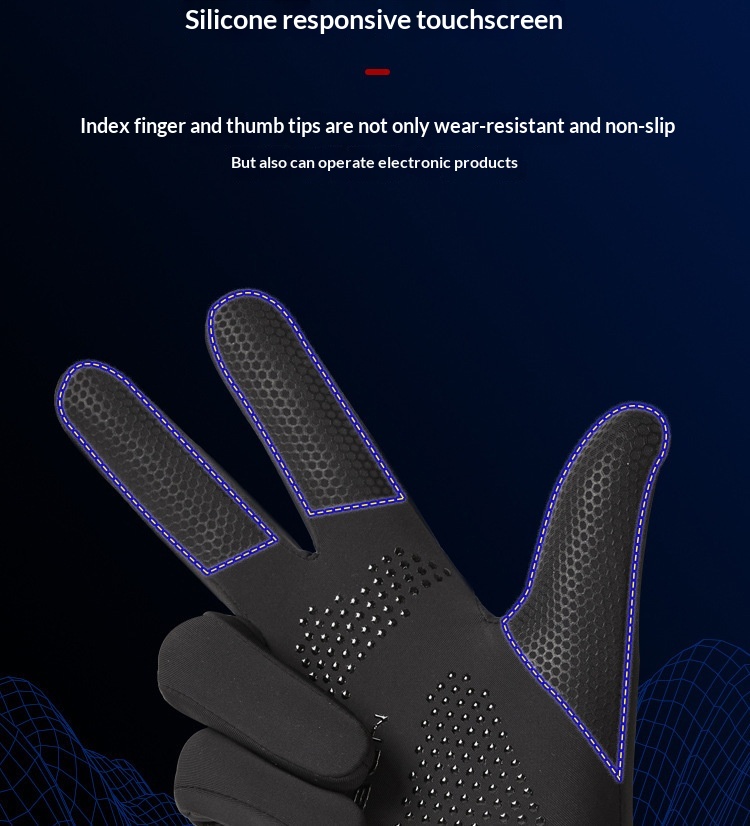 boy Boy Boy Autumn And Winter For Women, Sports Riding, Warm, Men's Windproof, Coldproof, Waterproof, Cycling, Driving, Non-slip,_voghion.com