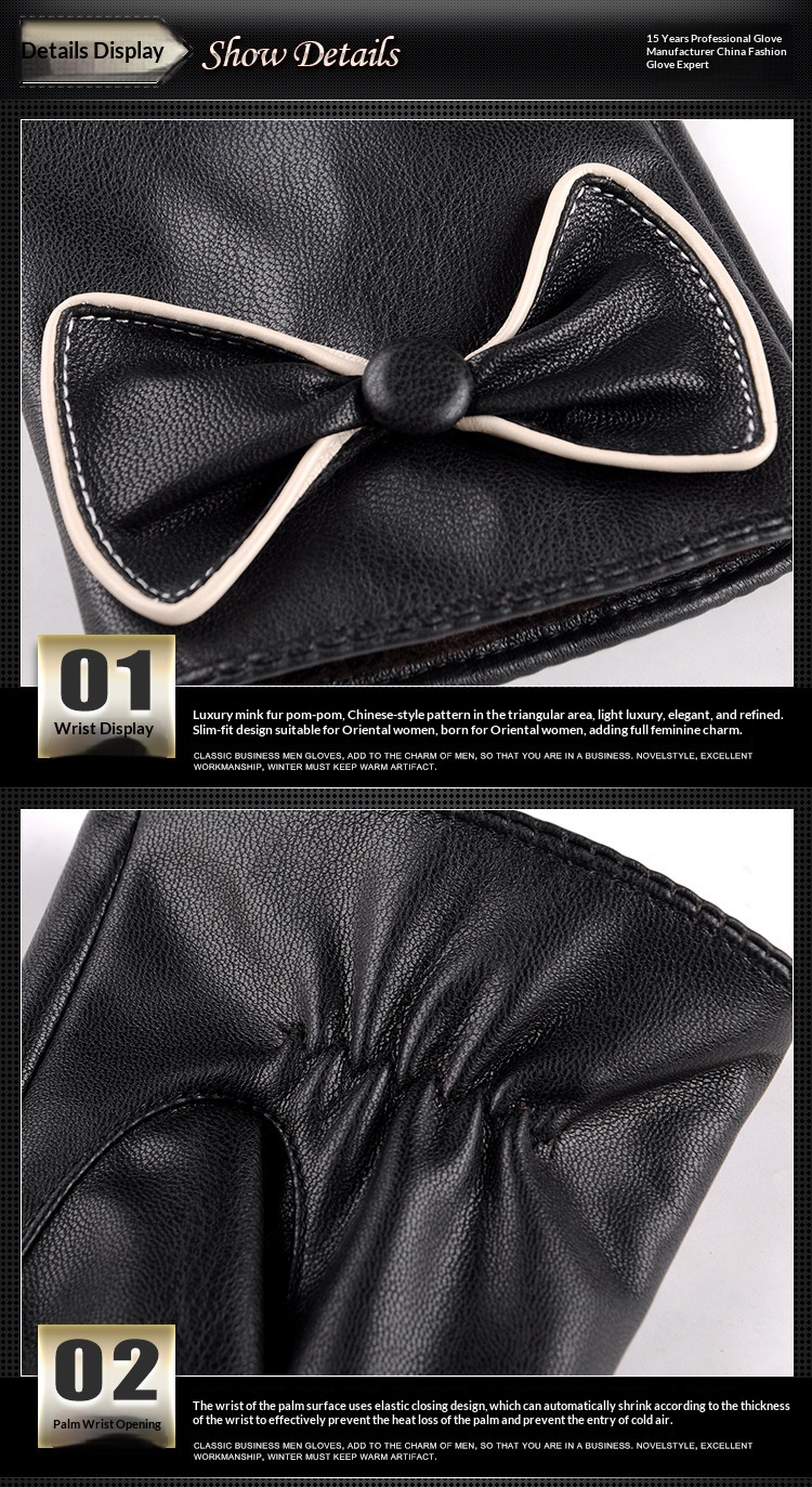 Guanti da equitazione impermeabili antivento spessi caldi all'aperto in pelle per uomo e donna, autunno inverno, all'ingrosso_voghion.com