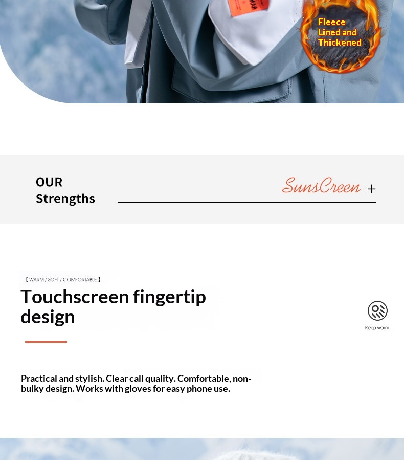 Guanti invernali da sci, spessi e caldi, per bici elettrica, moto, equitazione, antivento, antifreddo, antiscivolo, per uomo_voghion.com