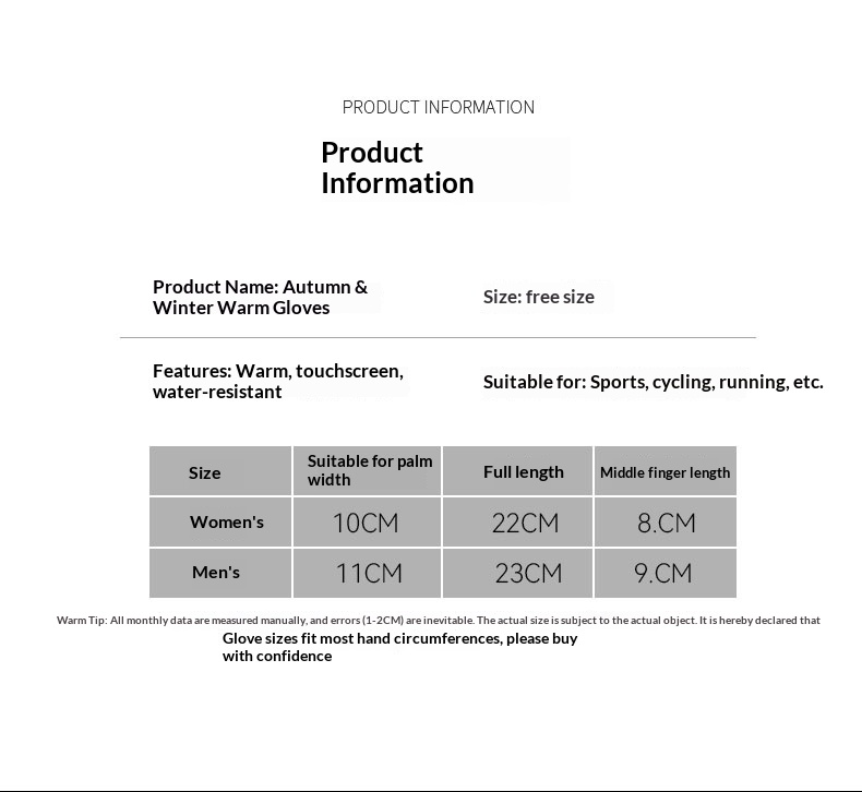 boy Boy Boy Men's Winter For Cycling Outdoor Sports Cold-Proof Waterproof Warm Full-Finger Skiing Driving Touchscreen Cotton Gloves_voghion.com