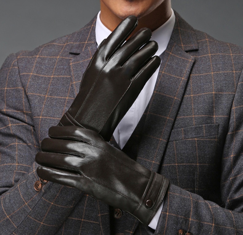 boy Boy Boy WARMEN Autumn Winter New Genuine Leather Men's Fleece Lined Thickened European And American Fashion Sheepskin_voghion.com