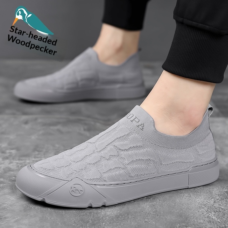 Voyage Voyage Cross-Border Dropshipping Starhead Woodpecker Leder Herren 2025 Neue Retro Derby Schuhe Hochzeitsloafer_voghion.com