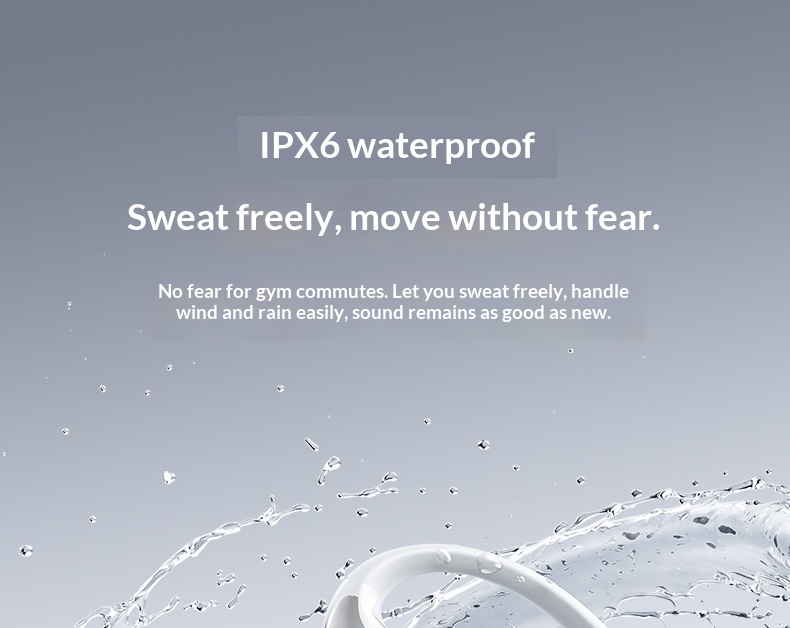 Écouteurs intra-auriculaires NeoGear NeoGear NeoGear New S06 Bluetooth avec contour d'oreille, sans fil, IA, traduction intelligente, conception ouverte, semi-intra-auriculaire, conduction osseuse_voghion.com