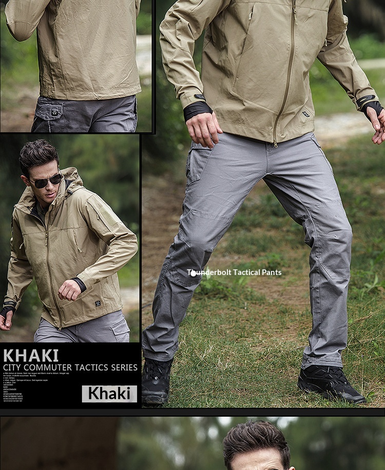 Veste softshell tactique légère pour homme, coupe-vent et imperméable, idéale pour les activités de plein air et les déplacements._voghion.com