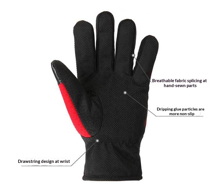 boy Boy Boy Electric Motorcycle Cotton Gloves Men Thickened Windproof Winter Anti-Slip Warm Waterproof Outdoor Riding Fleece-Lined_voghion.com