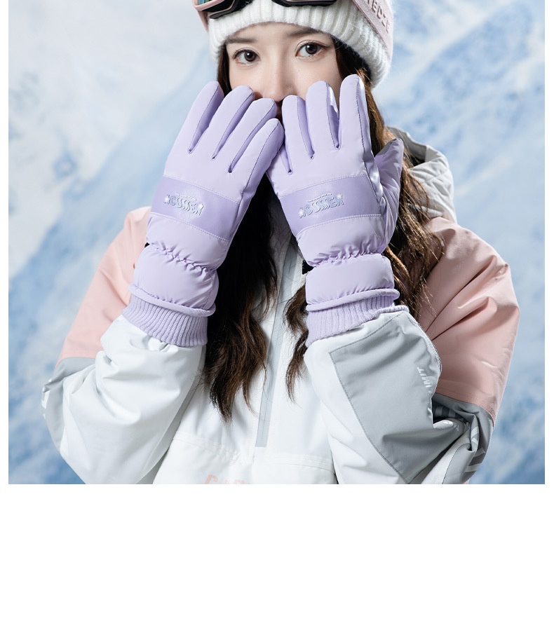 Guanti invernali da sci, spessi e caldi, per bici elettrica, moto, equitazione, antivento, antifreddo, antiscivolo, per uomo_voghion.com