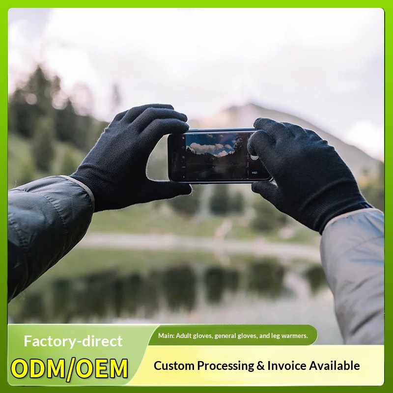 ragazzo Ragazzo Ragazzo Autunno e Inverno Uomo Sottile Velluto Caldo Sport All'Aperto Ciclismo Touch Screen Freddo Antivento Impermeabile Dita Intere_voghion.com