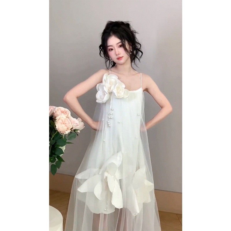 ChicShe ChicShe High-End Niche Bridesmaid Engagement Robe Princess Coming-of-Age Birthday Dress_voghion.com
