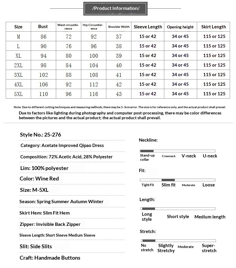 ChicShe ChicShe Herfst Nieuwe Vintage Verbeterde Cheongsam Voor Vrouwen, High-End Gevoel, Outfit voor Middelbare En Oudere Moeders, Oma's_voghion.com