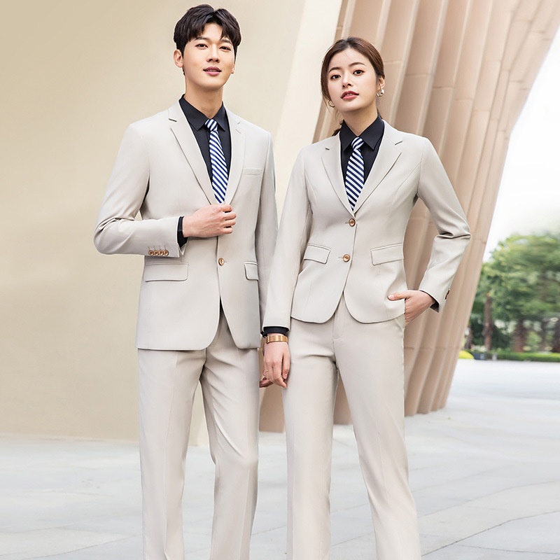 ragazzo Unisex Set Business Abbigliamento Formale Professionale Uomo Groomsman Suit Blu Reale Abbigliamento da Lavoro Slim Fit_voghion.com