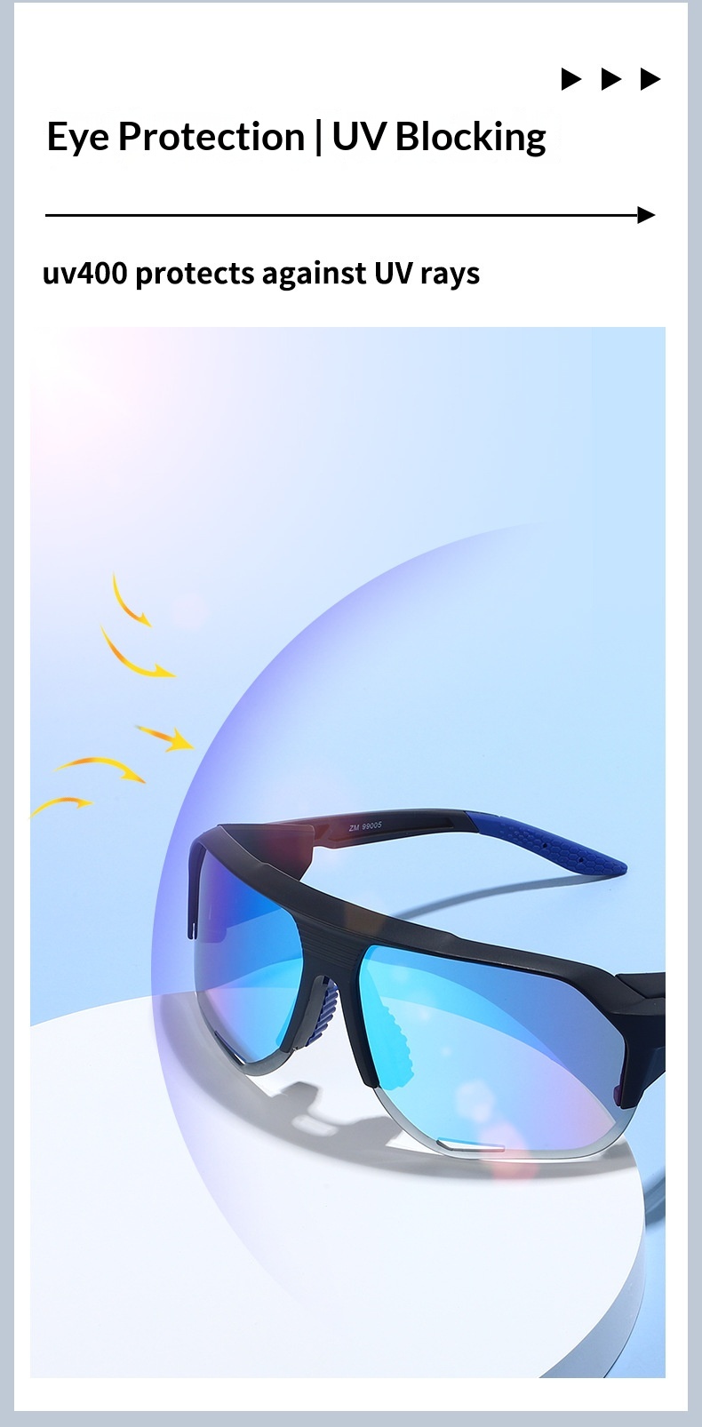 Surge 2025 New Trendy Cycling Mountaineering Integrated Hiking Glasses Road Bike Goggles_desvips.com