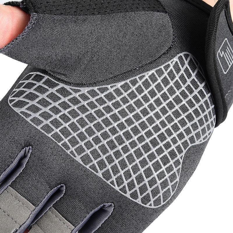Boy Boy Boy Radhandschuhe mit halben Fingern für Damen und Herren, strapazierfähige, fingerlose Fitness-Handschuhe für den Sommer, Outdoor-Handschuhe für Damen_voghion.com