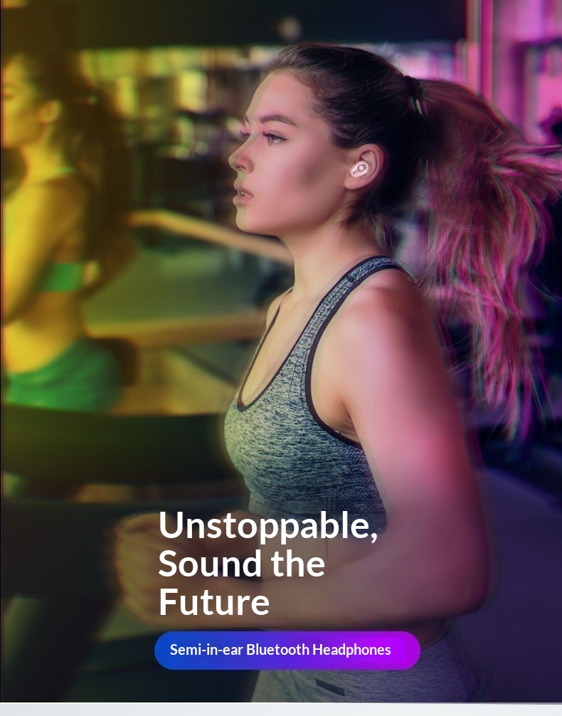 Écouteur Bluetooth ultra-compact et invisible NeoGear Cross-Border Mini S650 sans fil, mono-auriculaire, pour le sport, intelligent et universel_voghion.com