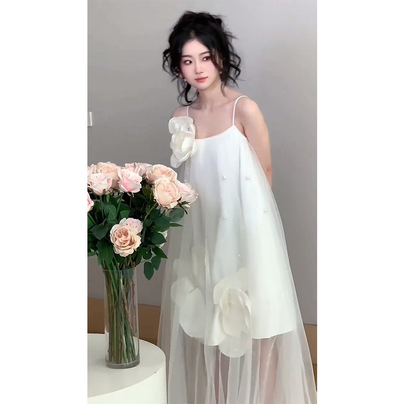 ChicShe ChicShe High-End Niche Bridesmaid Engagement Robe Princess Coming-of-Age Birthday Dress_voghion.com