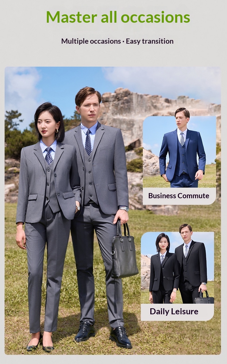 Veste de directeur de banque unisexe pour garçon, collection automne-hiver 2025, ensemble de costume haut de gamme._voghion.com