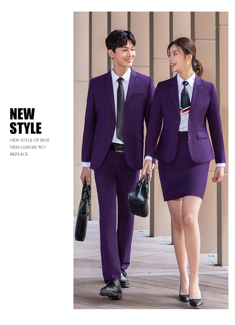 ragazzo Unisex Set Business Abbigliamento Formale Professionale Uomo Groomsman Suit Blu Reale Abbigliamento da Lavoro Slim Fit_voghion.com