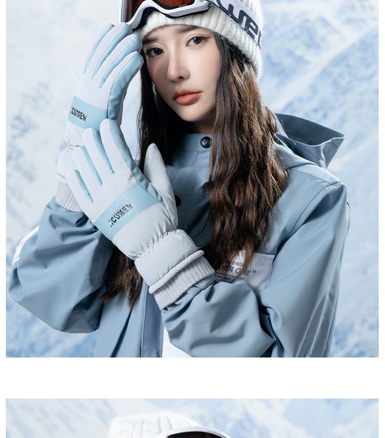 Guanti invernali da sci, spessi e caldi, per bici elettrica, moto, equitazione, antivento, antifreddo, antiscivolo, per uomo_voghion.com