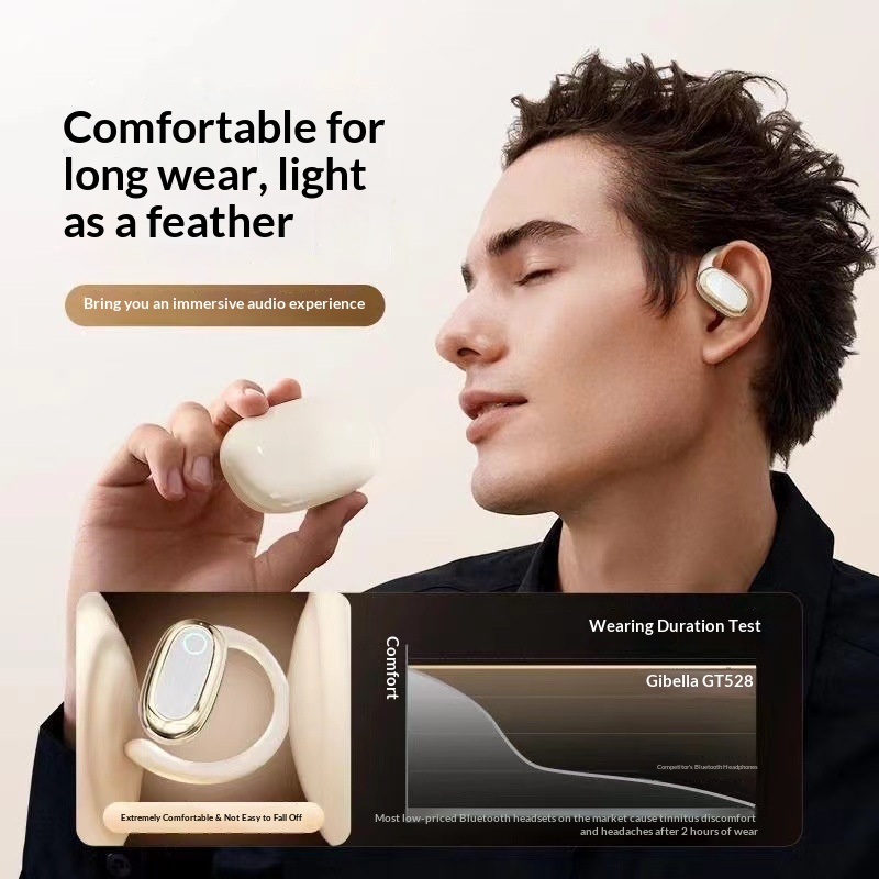 NeoGear 2025 Neue KI-Kopfhörer Bluetooth Over-Ear Sport Laufen Geräuschunterdrückung Lange Akkulaufzeit_voghion.com