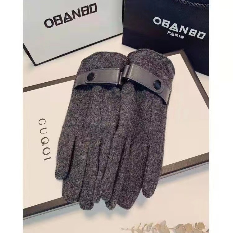 Guanti invernali da uomo, stile coreano, foderati, spessi, autunnali, da equitazione, da guida, antifreddo, caldi, touchscreen, elastici_voghion.com