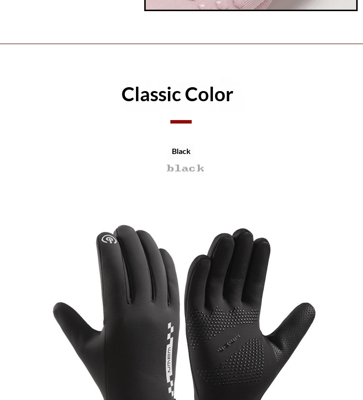 boy Boy Boy Autumn And Winter For Women, Sports Riding, Warm, Men's Windproof, Coldproof, Waterproof, Cycling, Driving, Non-slip,_voghion.com