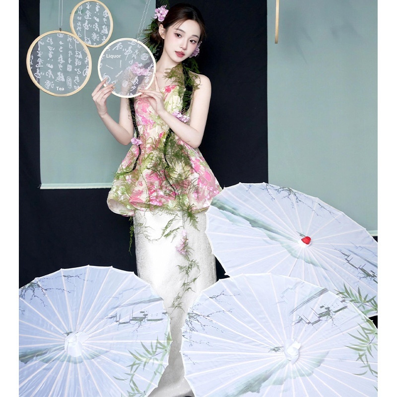 ChicShe ChicShe Evening Dress 2025 New High-End Mermaid Bridal Robe Elegant Toasting Chinese Engagement Dowry Banquet Light Niche_voghion.com