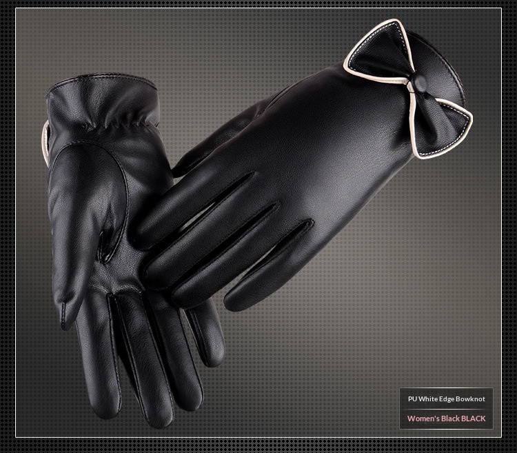 Guanti da equitazione impermeabili antivento spessi caldi all'aperto in pelle per uomo e donna, autunno inverno, all'ingrosso_voghion.com