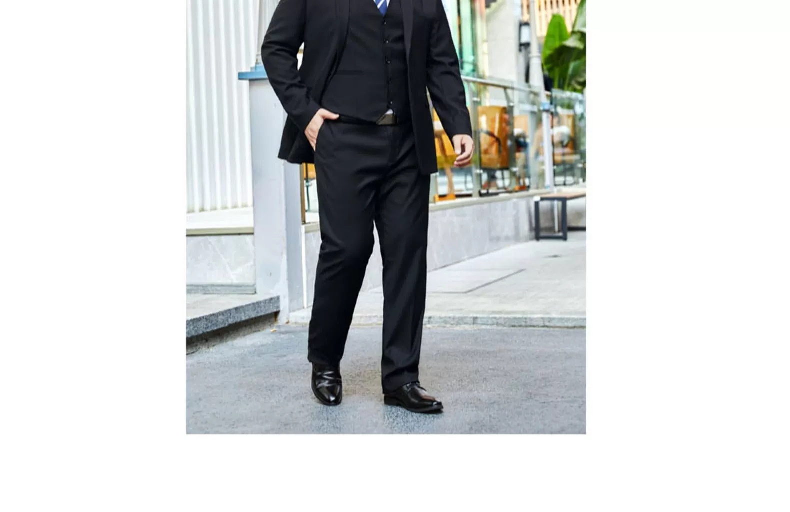 Vestito da sposo per uomo taglie forti, professionale, da lavoro, da cerimonia, da sposo, da sposo, vestibilità regolare e slim fit_voghion.com