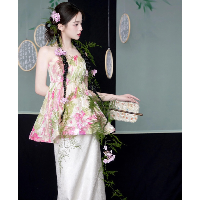 ChicShe ChicShe Evening Dress 2025 New High-End Mermaid Bridal Robe Elegant Toasting Chinese Engagement Dowry Banquet Light Niche_voghion.com