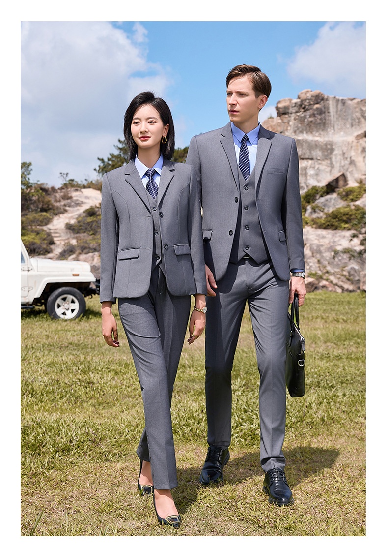 Veste de directeur de banque unisexe pour garçon, collection automne-hiver 2025, ensemble de costume haut de gamme._voghion.com