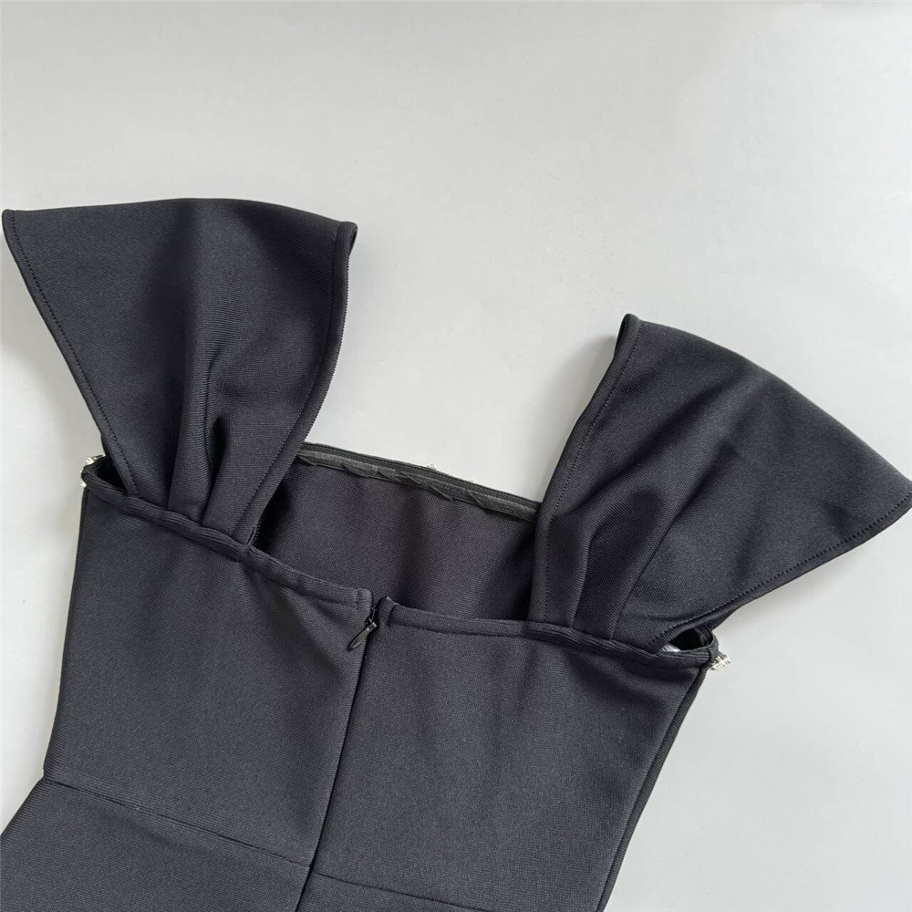 ChicShe ChicShe New Fashion Bandage Women's High-end Rhinestone Elegant Bodycon Dress European And American Cross-border_voghion.com