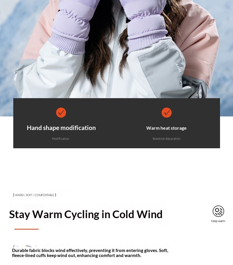 Guanti invernali da sci, spessi e caldi, per bici elettrica, moto, equitazione, antivento, antifreddo, antiscivolo, per uomo_voghion.com