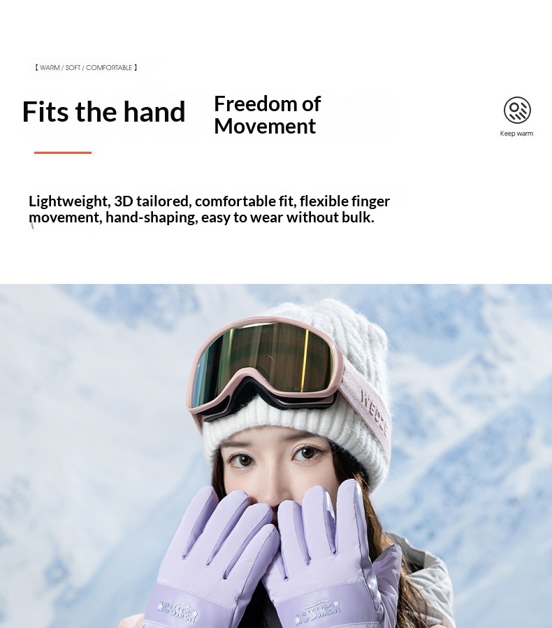 Guanti invernali da sci, spessi e caldi, per bici elettrica, moto, equitazione, antivento, antifreddo, antiscivolo, per uomo_voghion.com