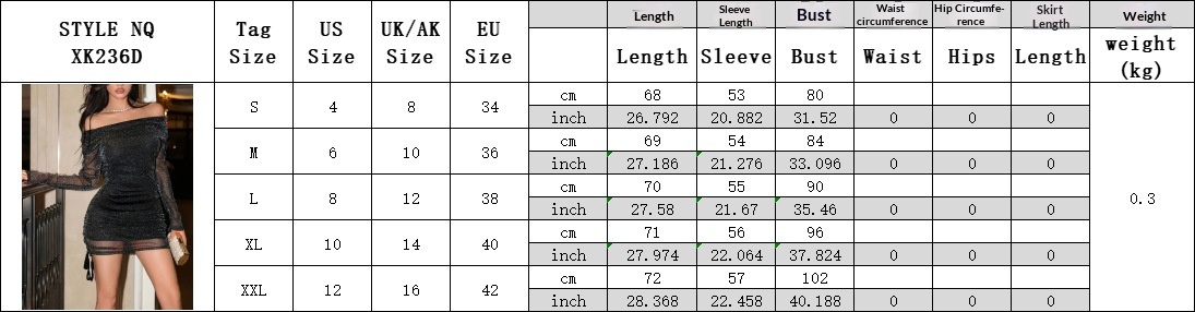 ChicShe ChicShe Off-Shoulder Stretch Long Sleeve New Design Sense Mesh Slim Fit Bodycon Dress_voghion.com