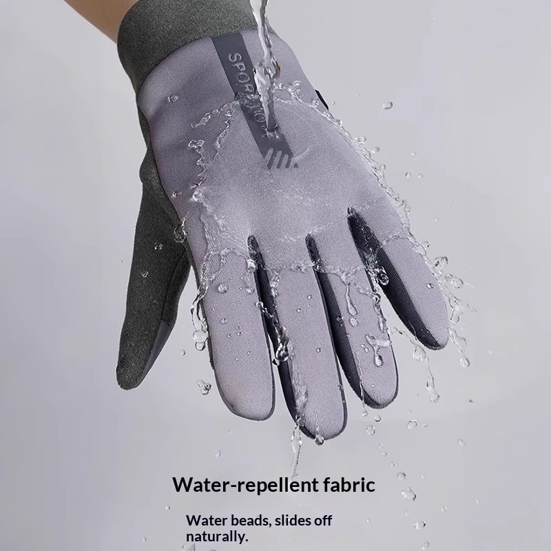 Guanti invernali caldi Boy Boy per donna e uomo, compatibili con touchscreen, antivento, resistenti all'acqua, foderati in pile, spessi_voghion.com