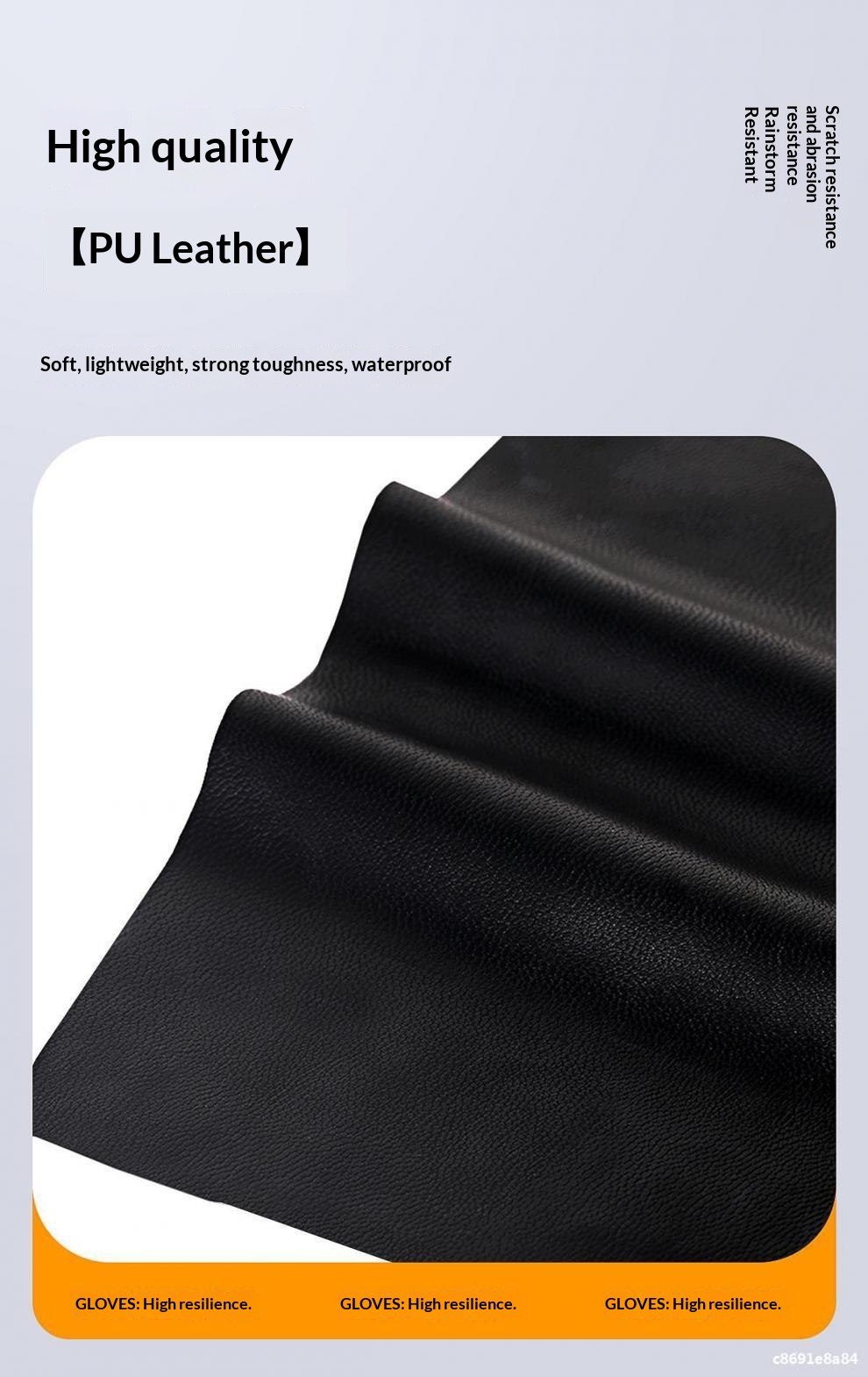 Gants de guidon d'hiver chauds et coupe-vent en coton épais pour motos électriques, pour hommes et femmes._voghion.com