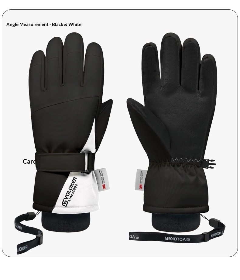 ragazzo Ragazzo Ragazzo Caldo Pile Foderato Sci Autunno Inverno Ciclismo Donna Touchscreen Guanti Uomo Transfrontaliero All'ingrosso Alto_voghion.com