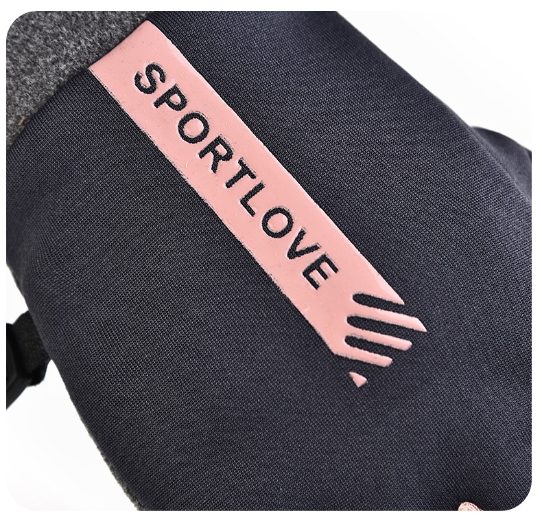 boy Boy Boy Winter Warm Anti-Slip Touchscreen Gloves For Men And Women, Fleece-Lined, Outdoor Sports, Skiing, Waterproof, Motorcycle_voghion.com