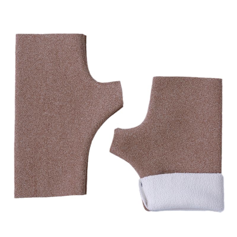 boy Boy Boy Warm Half-Finger Gloves For Women, Short Style, Derong Touchscreen, Autumn And Winter, Fingerless, Student Men, Writing,_voghion.com